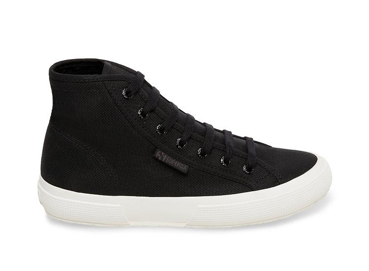 Superga 2795 Cotu Black White - Mens Superga High top Shoes